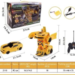 R/C 2110 TRANSFORMER CAR RC