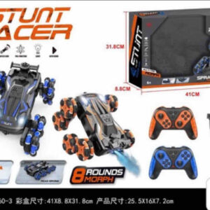8 ROUND STUNT RACER CAR