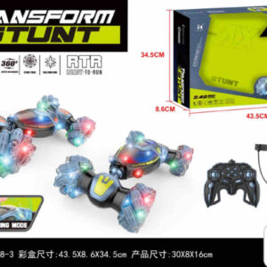 RTR TRANSFORM STUNT HAND GESTURE CONTROL WITH SMOKE