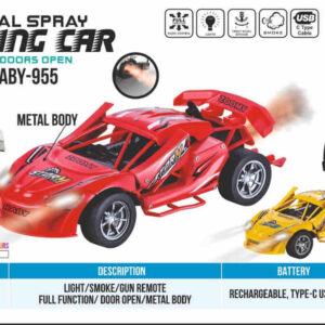 METAL SPRAY RACING CAR
