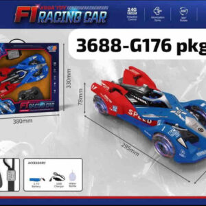 RC F1 RACING CAR WITH (SMOKE) (HAND SENSER) (BLACK BOX)