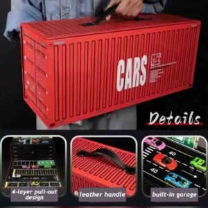 CAR CONTAINER 48PCS CARSET