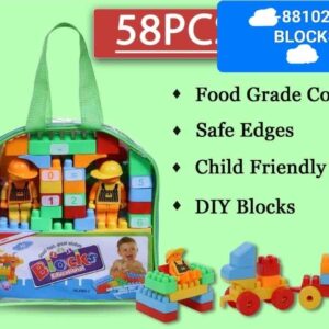 58PC BUILDING BAG BLOCKS