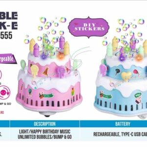 BUBBLE CAKE (RECHARGABLE)
