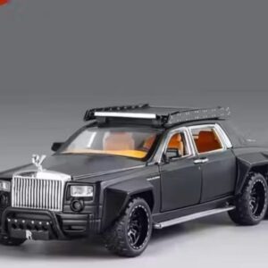 Rolls royce 6 tyre metal car